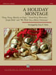 A Holiday Montage Concert Band sheet music cover